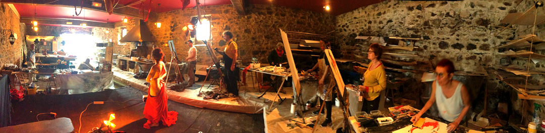 atelier modele vivant Guillaume Delorme